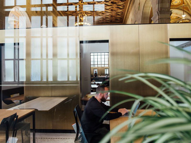 Man Sitting and Working 3